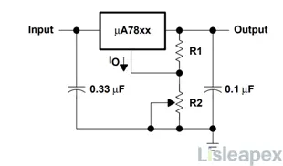 adjustable output voltage regulator