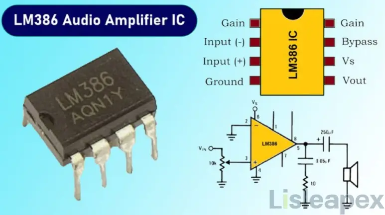 LM386 Audio Amplifier IC