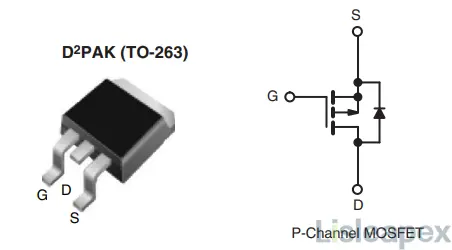 irf9530s circuit piount diagram